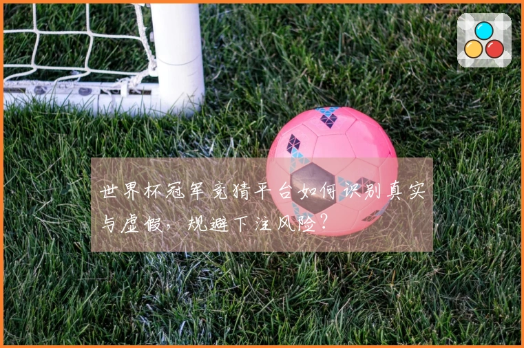 世界杯冠军竞猜平台如何识别真实与虚假，规避下注风险？